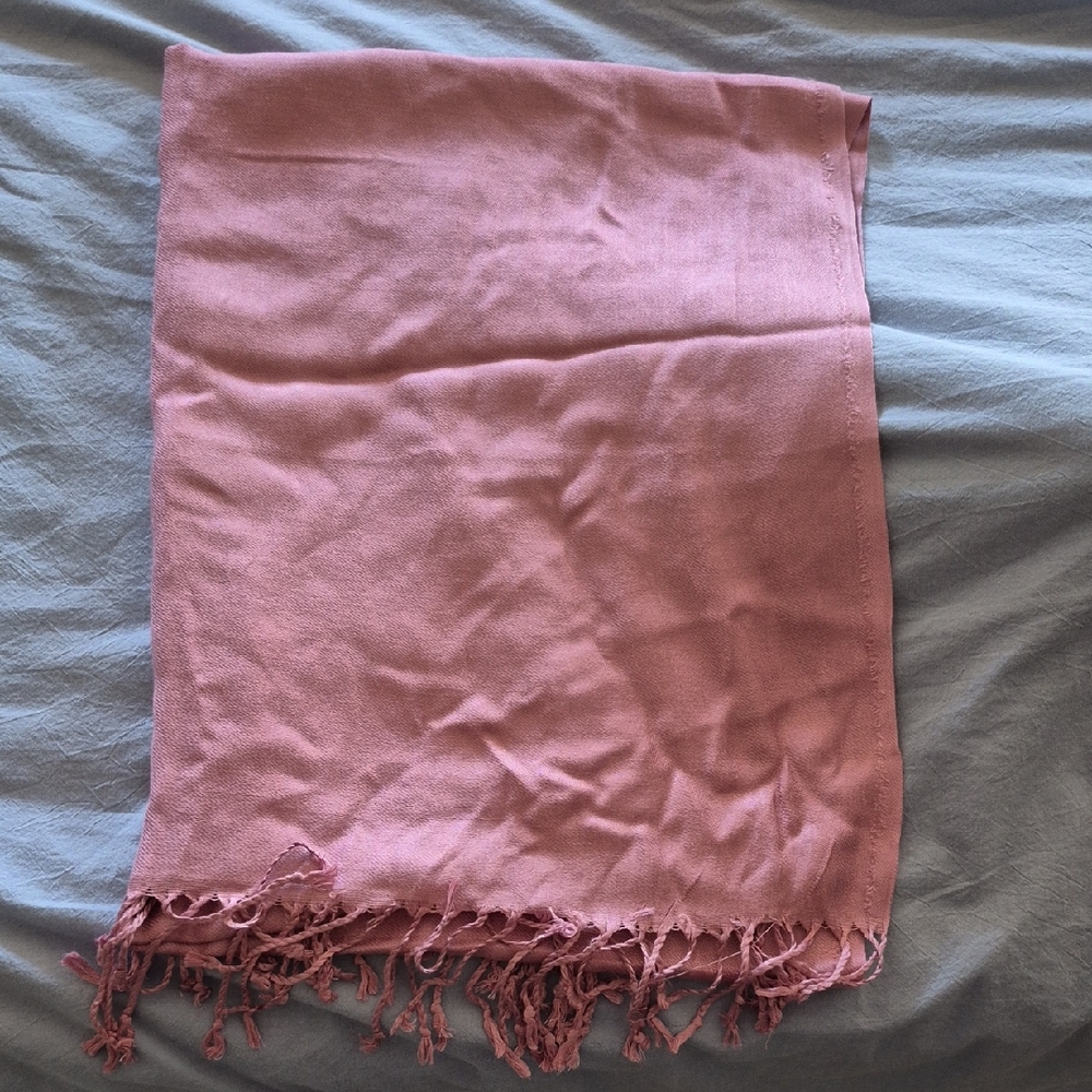 Elegant Pink Scarf